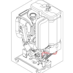 0020125453 - GLOW-WORM - Energy - 35 Store - Hose Tank / 3 Way Valve